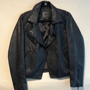 BLANKNYC Faux Leather Moto Jacket